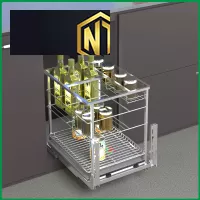 KỆ ĐỰNG GIA VỊ NAN VUÔNG INOX 304  tại Nhơn Trạch